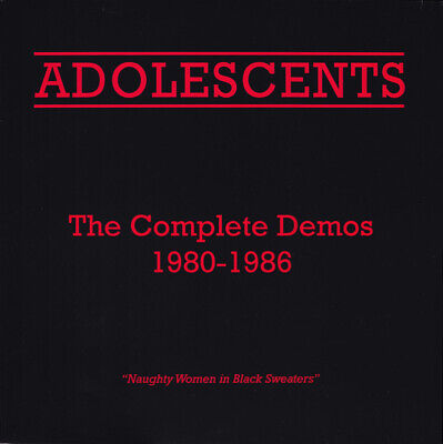 ADOLESCENTS "Demos 1980-1986" LP (Frontier) Green Vinyl